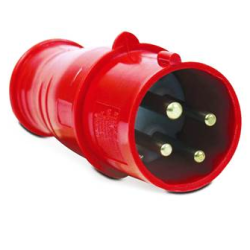 PLUG S 4276 3P+T 32A 380V IP44