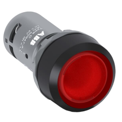 BOTAO CP1-11R-10 IMPULSO VERM.  ILUMINADO 1NA MONOBLOCO  24V