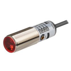 SENSOR FOTOELETRICO BRQM100-DDTA-P PNP NA + NF DIFUSO 12-24VCC CABO 2M