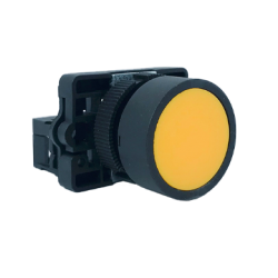 BOTAO BTA-CMAM DE IMPULSO C/ 1NA AMARELO 22MM