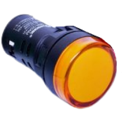 SINALEIRO SNA-22AM LED AMARELO 220V MONOBLOCO