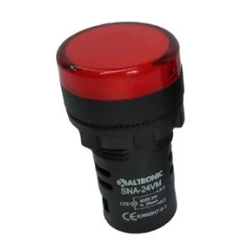ALARME SONORO SSA-24VM C/  LED 24VCC/CA CIGARRA VM 80DB