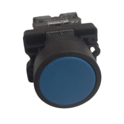 BOTAO BTA-CMAZ DE IMPULSO C/ 1NA AZUL 22MM