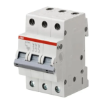 MINI DISJUNTOR SJ203 T C4 -  3P  4A CURVA C
