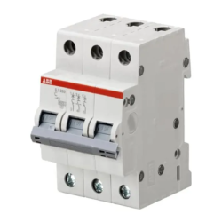 MINI DISJUNTOR SJ203 T C4 -  3P  4A CURVA C