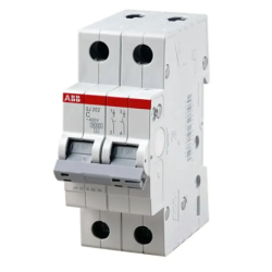 MINI DISJUNTOR SJ202 T C16 - 2P 16A CURVA C