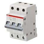MINI DISJUNTOR SJ203 T C10-  3P 10A CURVA C