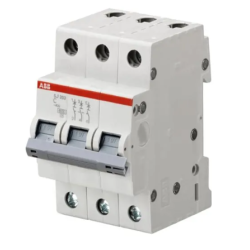 MINI DISJUNTOR SJ203 T C10-  3P 10A CURVA C