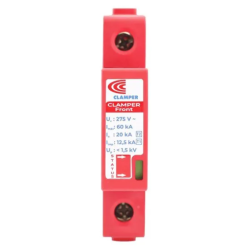 PROTETOR FRONT SLIM 12,5/60KA 275V CLASSE I E II