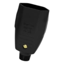 TOMADA MOVEL 077-EP/EAM/EVM/EAZ 2P + T 10A 250V PRETA