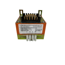 TRANSFORMADOR ISOLADOR MONOFASICO 100VA -60HZ E380/220V SAIDA 127V