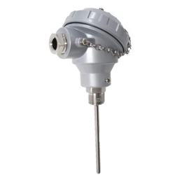 SENSOR PT-100 COM HASTE INOX 150MMX6MM - ROSCA 1/2''BSP 316/CABECOTE PEQ. 3 FIOS   STS-A11