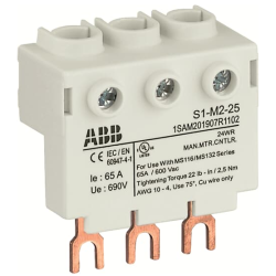 ALIMENTACAO S1-M2-25 65A 25,0MM P/ BARRAMENTO