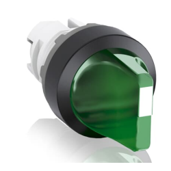 SELETOR M2SS1-11G 2 POSICOES FIXAS VERDE ILUMINADO