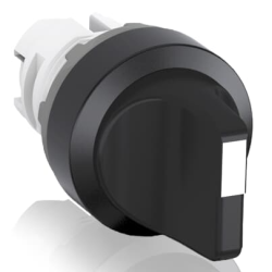 SELETOR M2SS3-10B 2 POSICOES C/ RETORNO PRETO