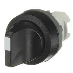 SELETOR M3SS2-10B 3 POSICOES C/ RETORNO PRETO