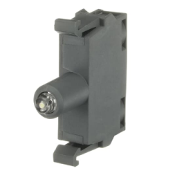 SOQUETE MLBL-01W 24VAC/DC P/ BOTAO C/ LED INCOLOR