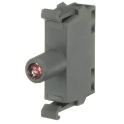 SOQUETE MLBL-07R 230VAC P/ BOTAO C/ LED VERMELHO
