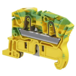 BORNE ZK4-PE 4,0MM VD/AM 32A PASSO 6,0MM MOLA