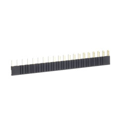 BARRA CR-SJB20-BLACK 20 POLOS PRETO P/ BORNE RELE CR-S