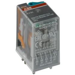 RELE CR-M024DC2L INTERFACE  24VCC 2NAF C/ LED