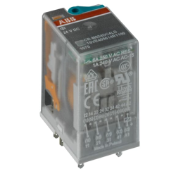 RELE CR-M024DC3L INTERFACE  24VCC 3NAF C/ LED