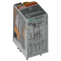 RELE CR-M024AC4L INTERFACE  24VCA 4NAF C/ LED