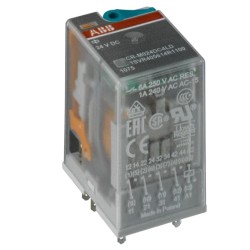 RELE CR-M024DC4L INTERFACE  24VCC 4NAF C/ LED