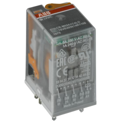 RELE CR-M230AC4L INTERFACE 230VCA 4NAF COM LED SAIDA ATE 250V/6A