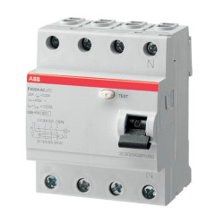 DIFERENCIAL RESIDUAL 4P  25A/30MA FH204-25/0.03A 10KA