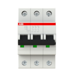 MINI DISJUNTOR S203 C 63 3P 63A CURVA C