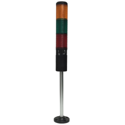 TORRE DE SINALIZACAO BLTL-5053T VERMELHO / AMARELO / VERDE 220V LUZ CONTINUA