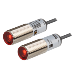 SENSOR FOTOELETRICO BRQM20M-TDTA-P PNP 12-24VCC IP-67 COM CABO