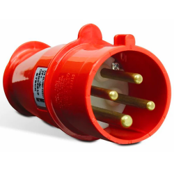 PLUG N 5076  3P+T+N 16A 380V