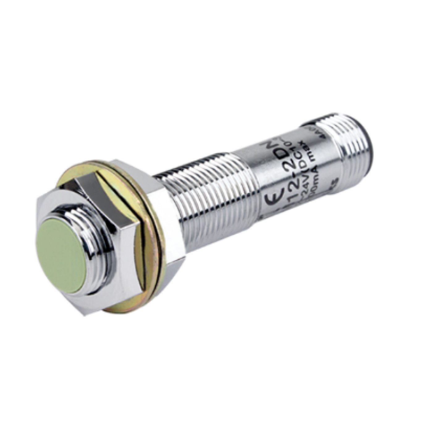 SENSOR INDUTIVO PRCM12-2DN NPN NA 3 FIOS 12-24VCC FACEADO TIPO CONECTOR