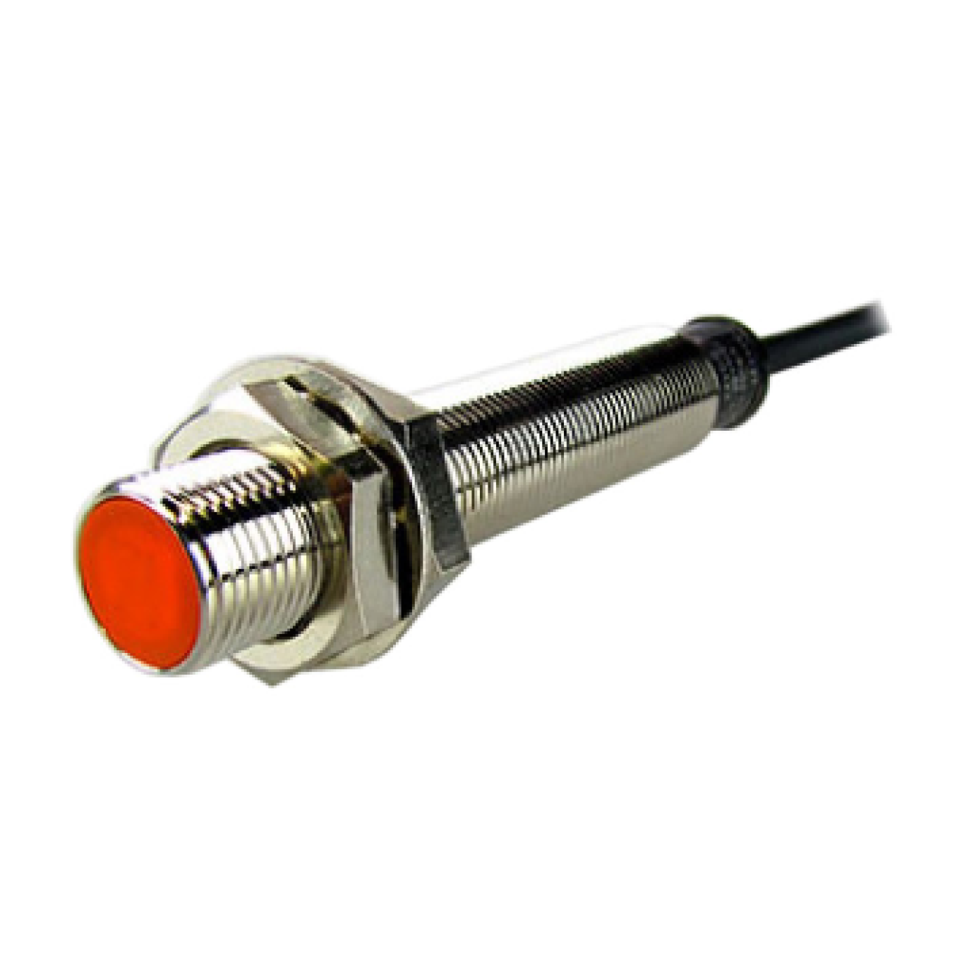 SENSOR INDUTIVO PRL12-2DP PNP NA 3 FIOS 12-24VCC FACEADO TIPO LONGO CABO 2M