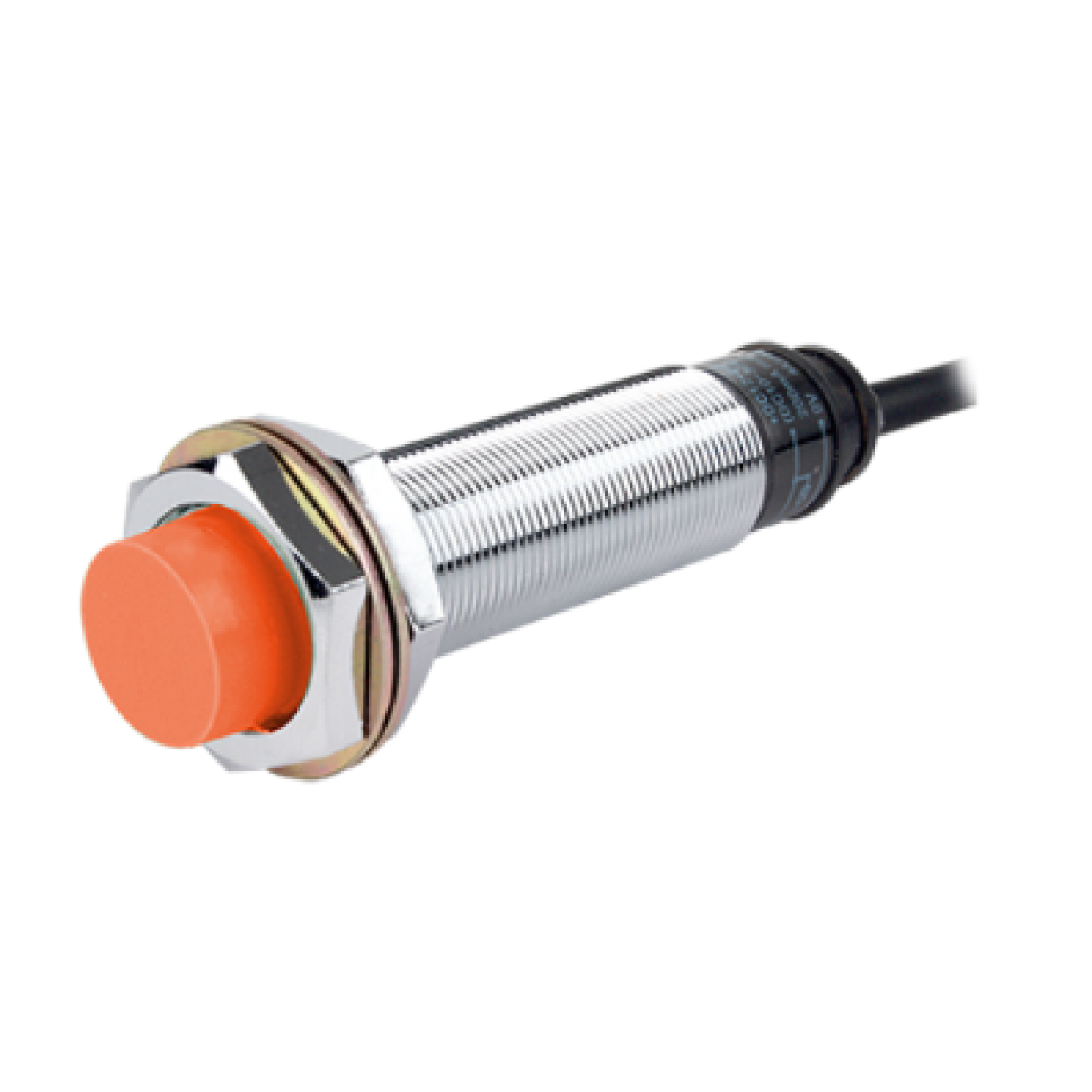 SENSOR INDUTIVO PRL18-8DP PNP NA 3 FIOS 12-24VCC NAO FACEADO TIPO LONGO CABO 2M