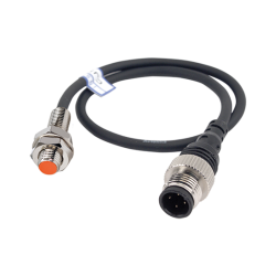 SENSOR INDUTIVO PRW08-1.5DP PNP NA 3 FIOS 12-24VCC FACEADO TIPO CONECTOR COM CABO