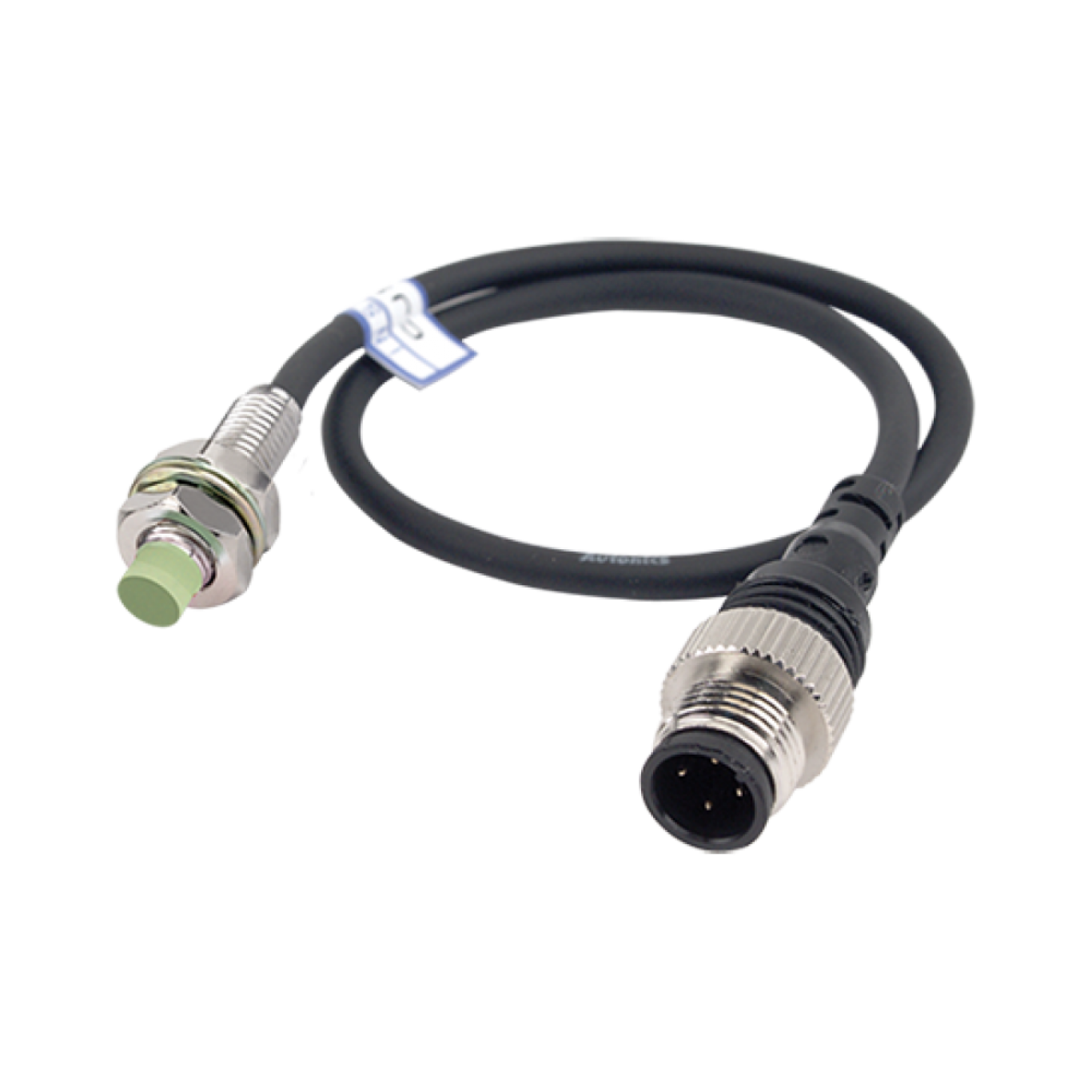 SENSOR INDUTIVO PRW08-2DN NPN NA 3 FIOS 12-24VCC NAO FACEADO TIPO CONECTOR COM CABO