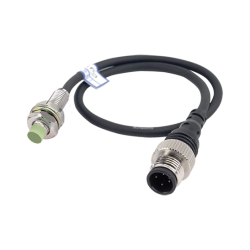 SENSOR INDUTIVO PRW08-2DN NPN NA 3 FIOS 12-24VCC NAO FACEADO TIPO CONECTOR COM CABO