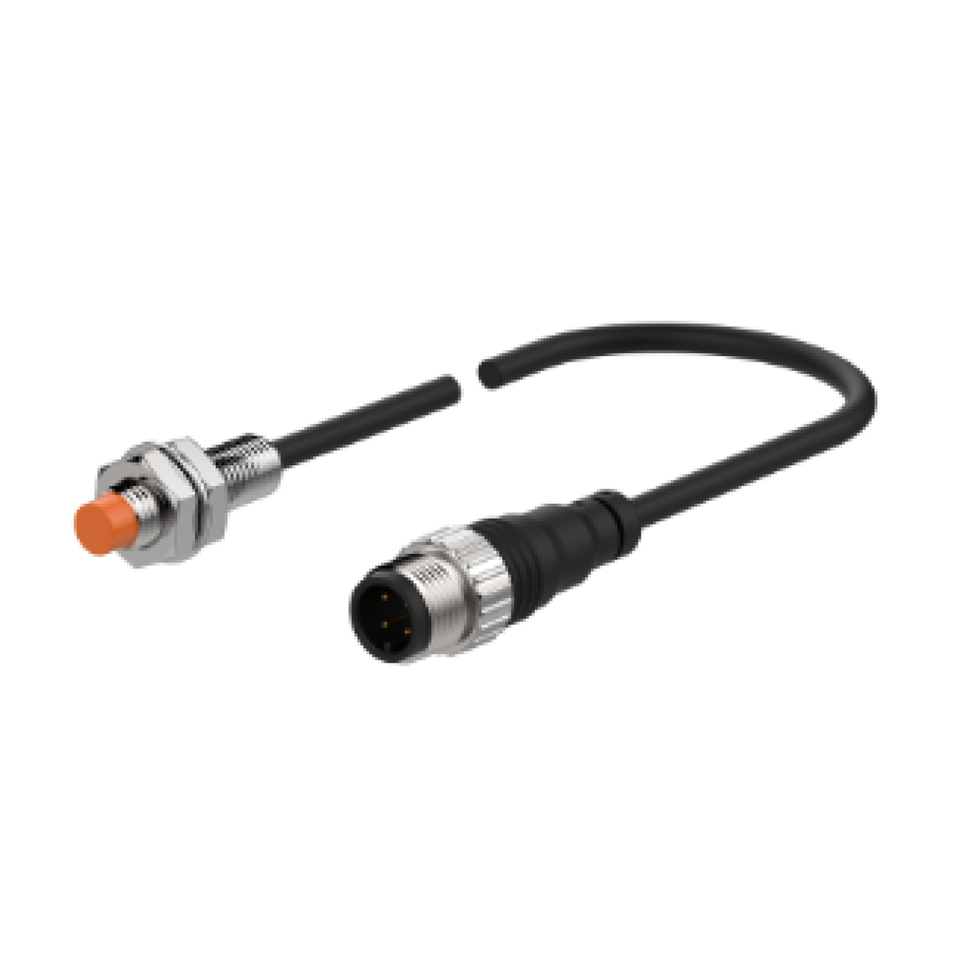 SENSOR INDUTIVO PRW08-2DP PNP NA 3 FIOS 12-24VCC NAO FACEADO TIPO CONECTOR COM CABO