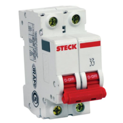 MINI DISJUNTOR SD-D2C125 2P 125A CUVA C