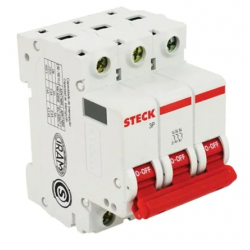 MINI DISJUNTOR SDZ-D63C25 3P 25A CURVA C 6KA