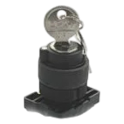 SELETOR S-LCG8T0C C/ CHAVE 3 POSICOES CURTA FIXAS