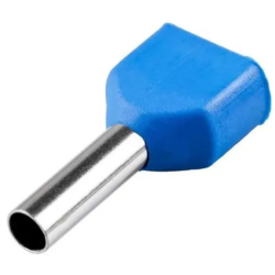 TERMINAL TUBULAR 2X2.5MM TE.ID.AZ.0025.X.10.G.03 DUPLO AZ