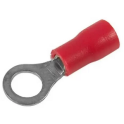 TERMINAL OLHAL 10,0MM M10 TE.OL.VM.0100.X.10.G.03 VERMELHO