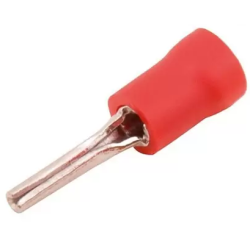 TERMINAL PINO  1.50MM VERMELHO PRE-ISOLADO