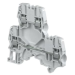 BORNE ZS 6-D2 DUPLO 6MM CZ 40A PASSO 6,0MM PARAFUSO