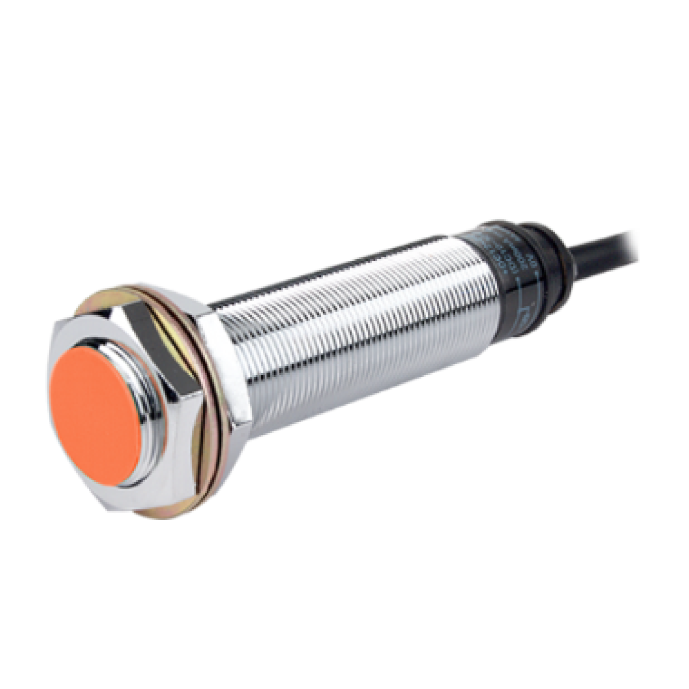 SENSOR INDUTIVO PRL18-5DP PNP NA 3 FIOS 12-24VCC FACEADO TIPO LONGO CABO 2M