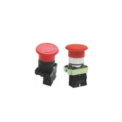 BOTAO S-LPFN1R4 EMERGENCIA VERMELHO 40,0MM GIRA DESTRAVA
